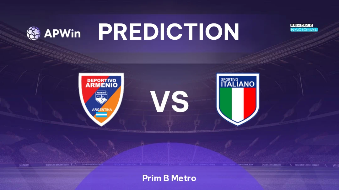 Deportivo Armenio vs Sportivo Italiano Thumbnail