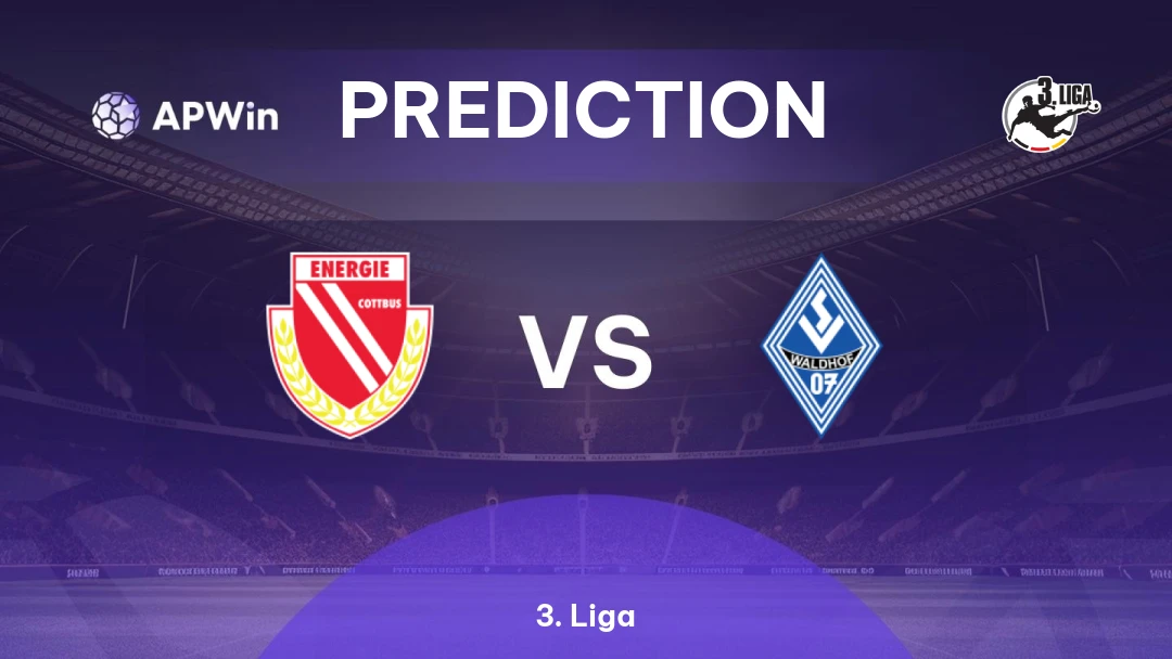 Energie Cottbus vs Waldhof Mannheim Thumbnail