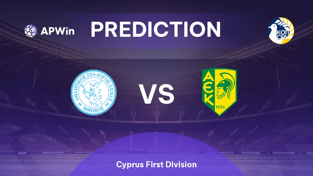 Ethnikos Achna vs AEK Larnaca | Prediction | Cyprus First Division | 16/03