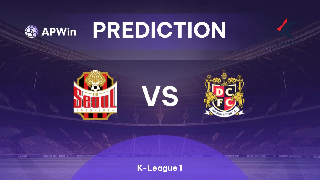 FC Seoul vs Daejeon Citizen | Prediction | K-League 1 | 18/04