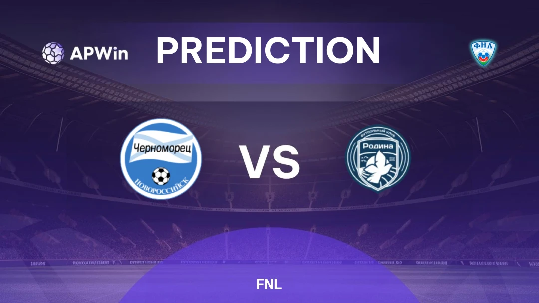 FK Chernomorets Novorossiysk vs Rodina Moskva Thumbnail