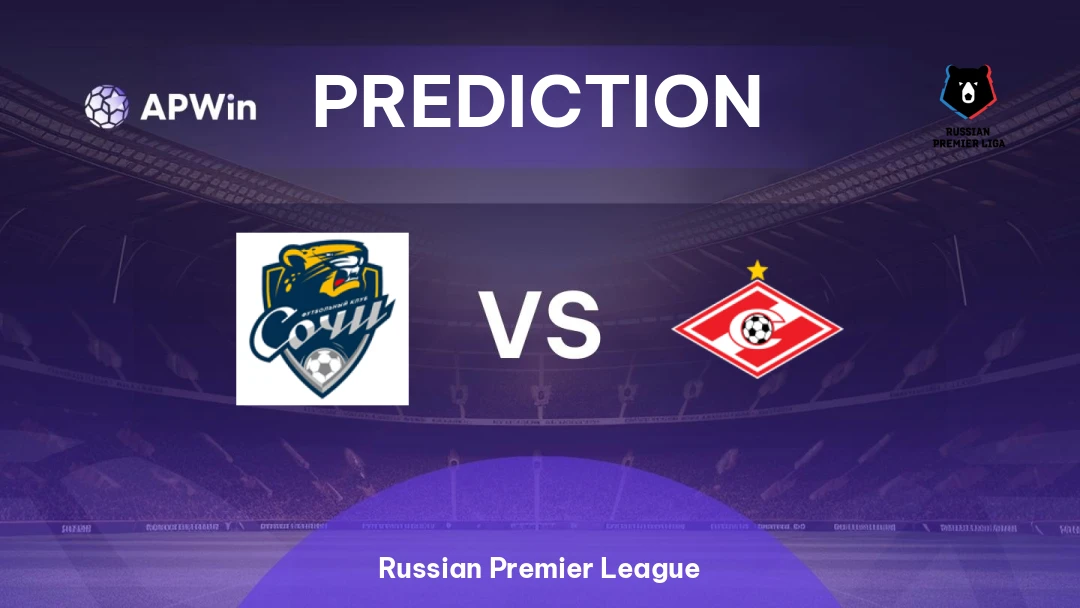 FK Sochi vs Spartak Moskva | Prediction | Russian Premier League | 01/03