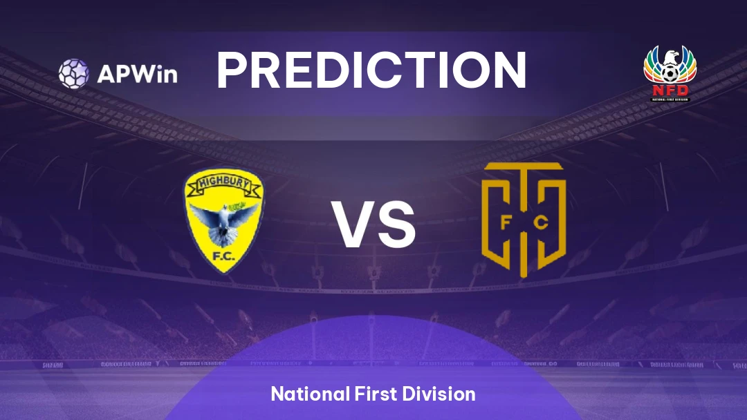 Highbury vs Cape Town City | Prediction | National First Division | 13/03