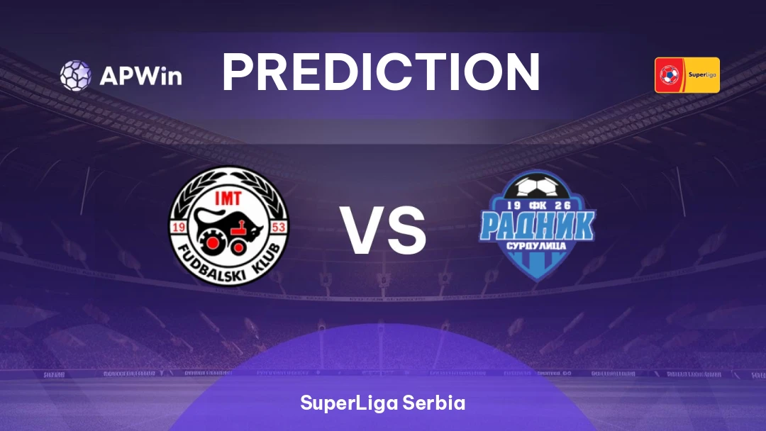 IMT Novi Beograd vs Radnik Surdulica Prediction | SuperLiga Serbia | 02/03