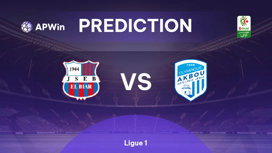JS El Biar vs Olympique Akbouu | Prediction | Ligue 1 | 28/08