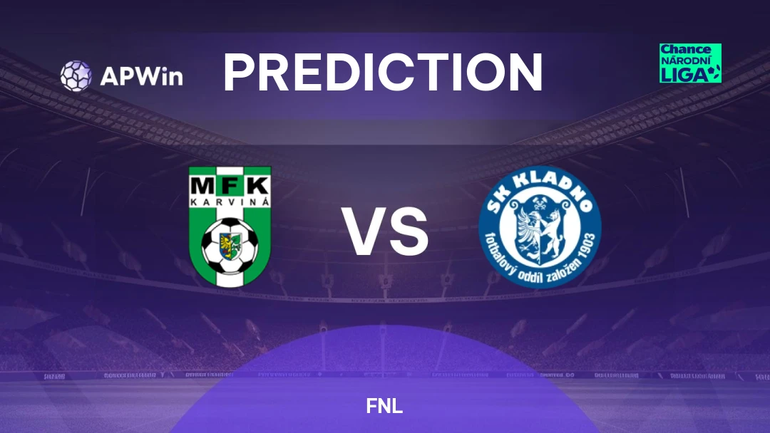 Karviná vs Kladno | Prediction | FNL | 04/09