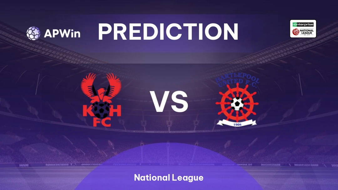 Kidderminster Harriers vs Hartlepool United Thumbnail