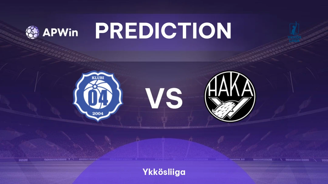 Klubi-04 vs Haka | Prediction | Ykkösliiga | 17/07