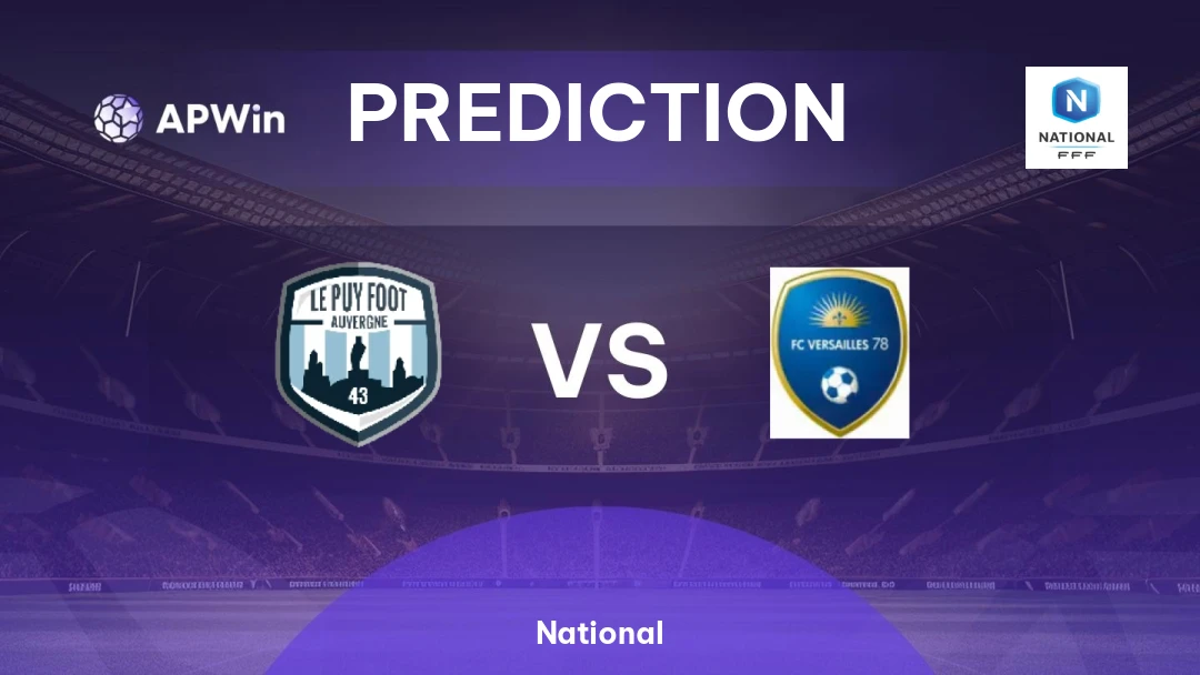 Le Puy Foot 43 vs Versailles Thumbnail