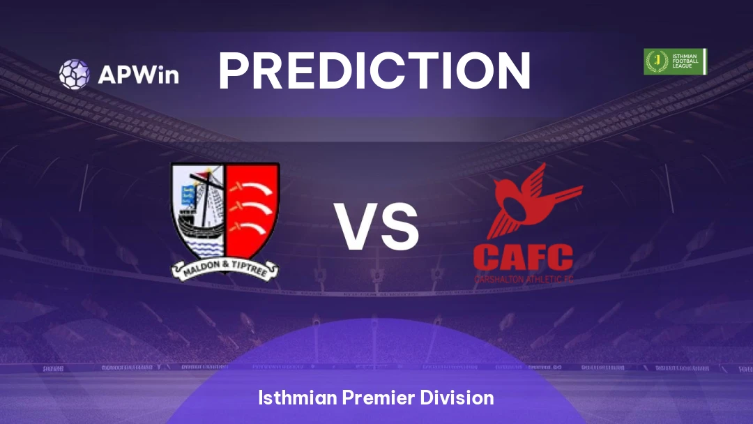 Maldon & Tiptree vs Carshalton Athletic Thumbnail