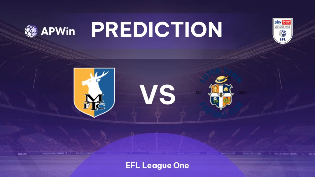 Mansfield Town vs Luton Town Thumbnail