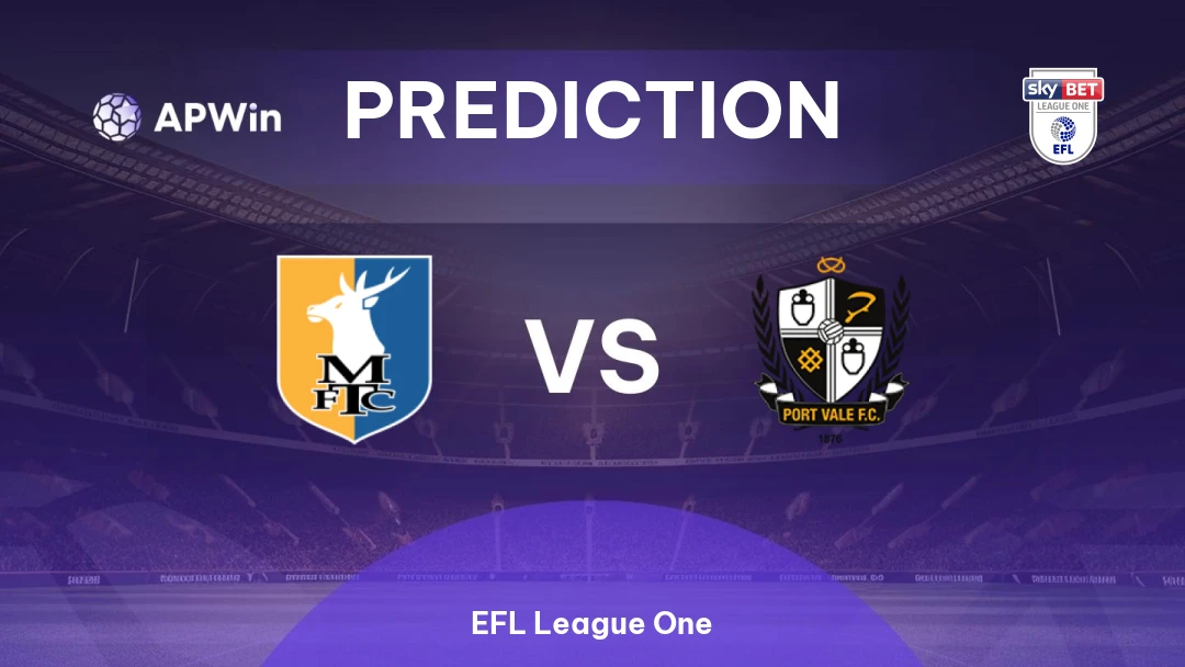 Mansfield Town vs Port Vale Thumbnail