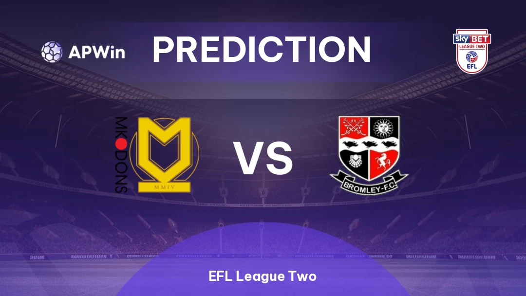 Milton Keynes Dons vs Bromley Thumbnail
