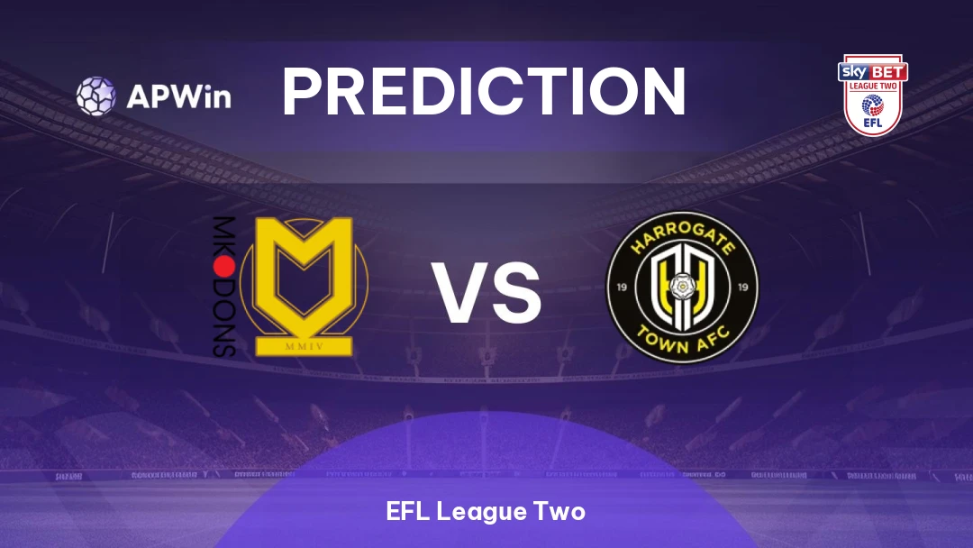 Milton Keynes Dons vs Harrogate Town Thumbnail