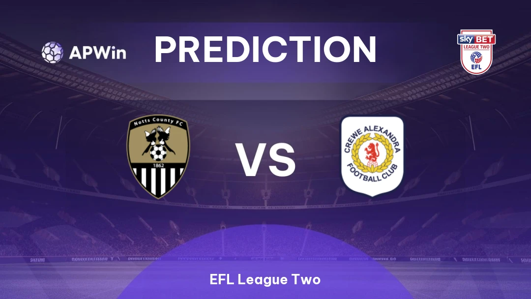 Notts County vs Crewe Alexandra Thumbnail