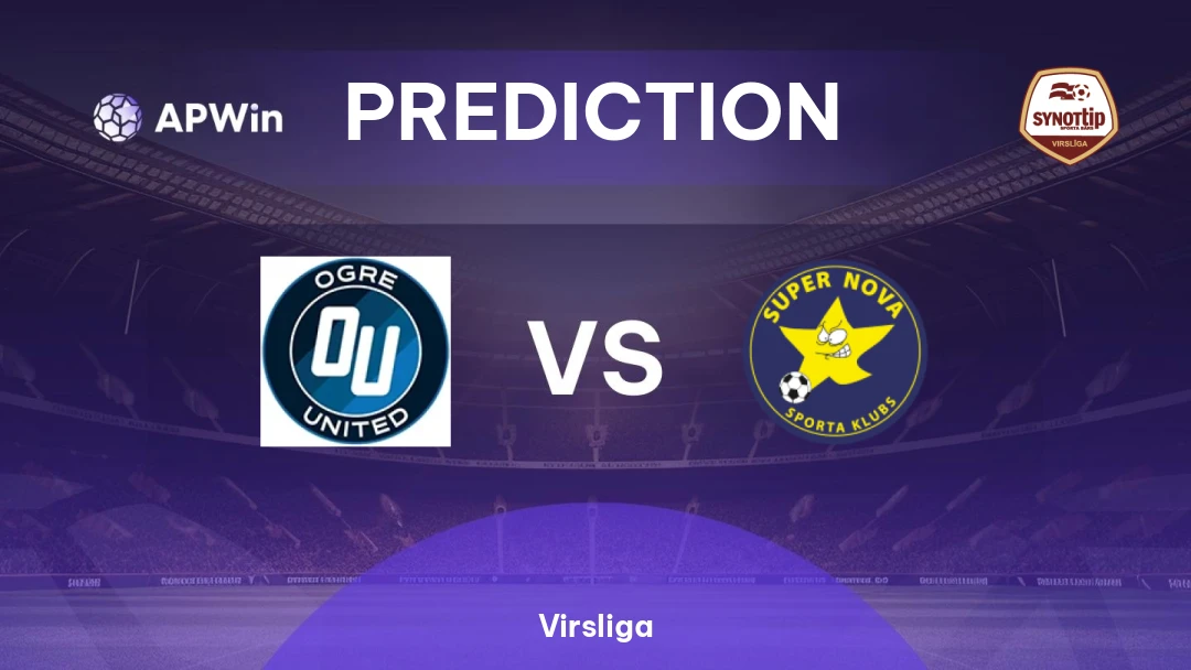 Ogre United vs Super Nova | Prediction | Virsliga | 03/04