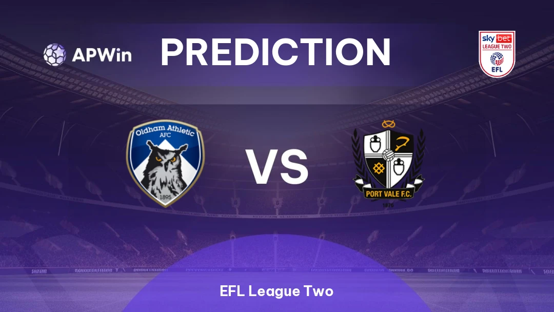 Oldham Athletic vs Port Vale Thumbnail
