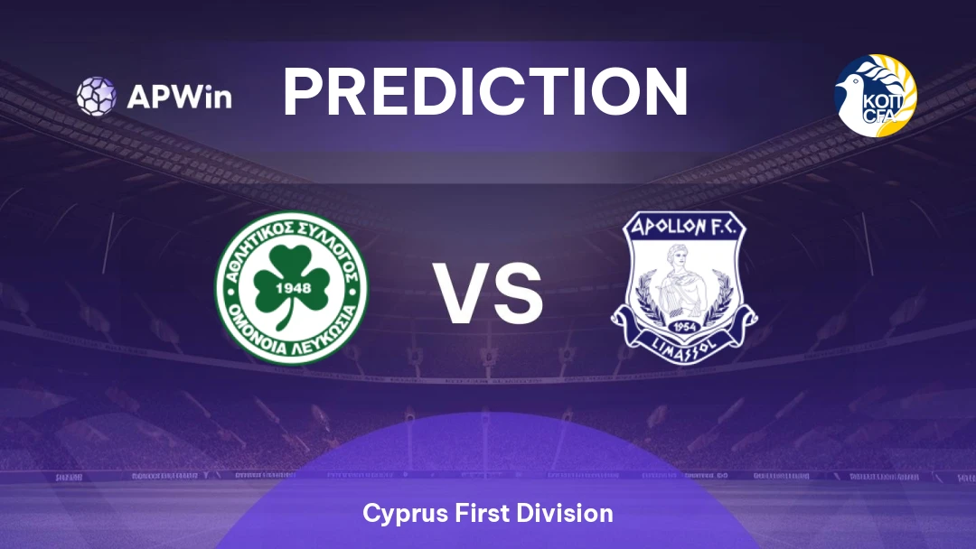 Omonia Nicosia vs Apollon | Prediction | Cyprus First Division | 02/03