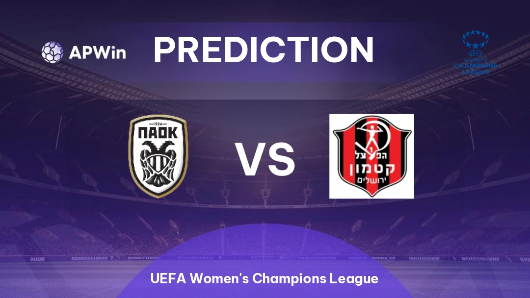 PAOK Women vs Hapoel Jerusalem W Thumbnail