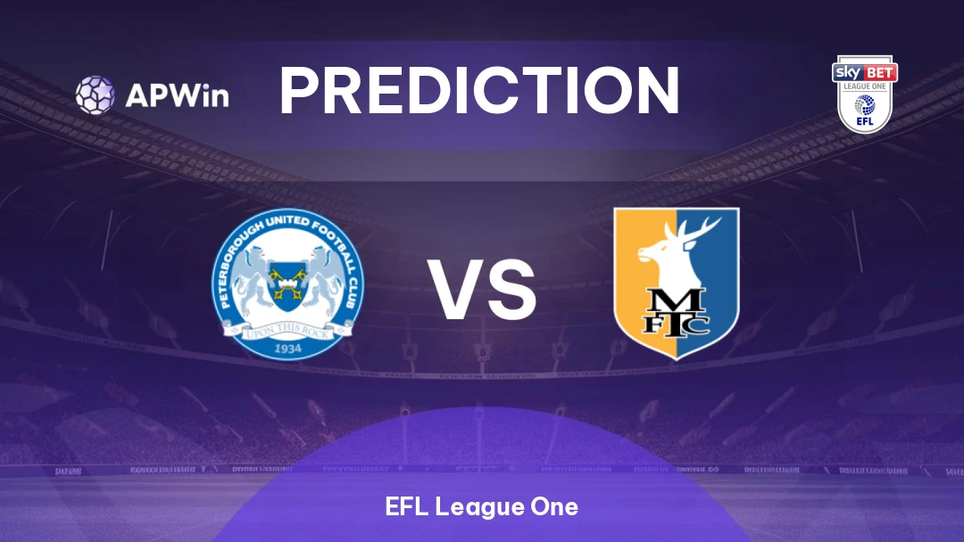 Peterborough United vs Mansfield Town Thumbnail