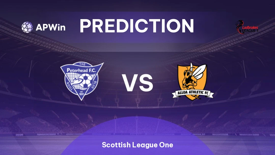 Peterhead vs Alloa Athletic Thumbnail