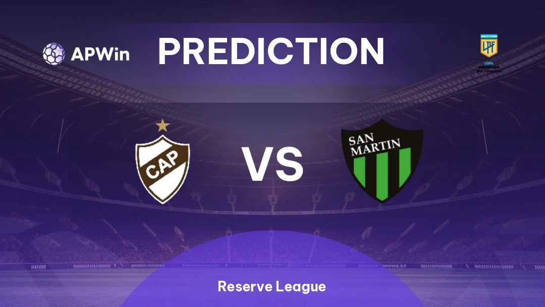 Platense Res. vs San Martín San Juan Res. | Prediction | Reserve League | 16/07