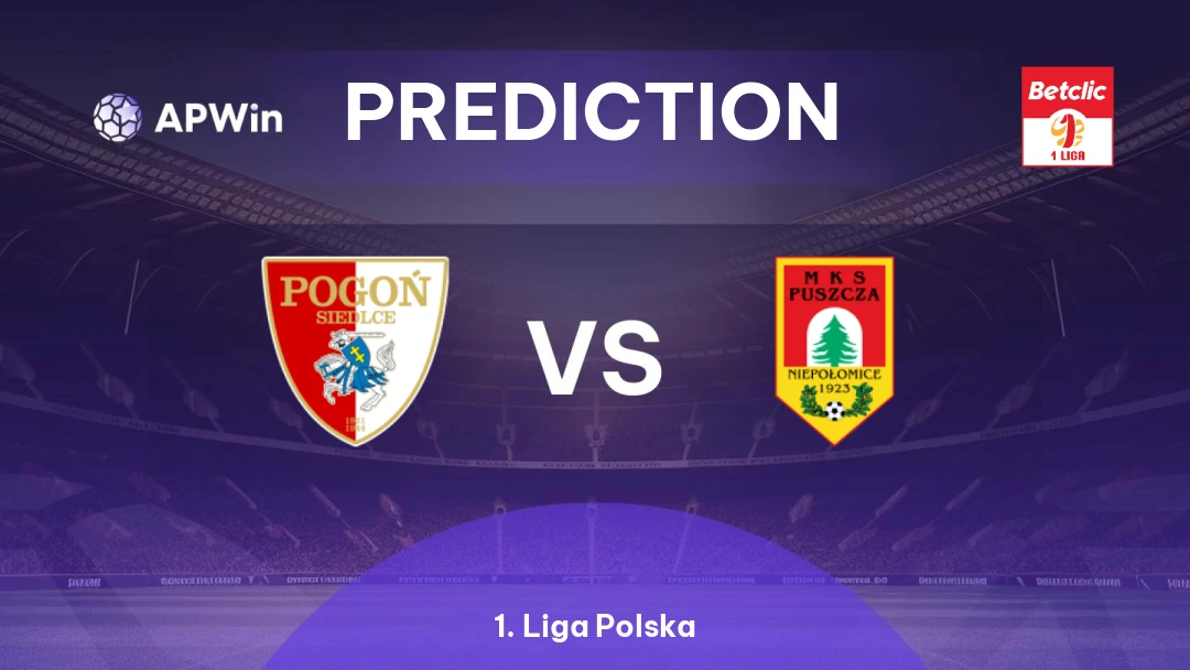 Pogoń Siedlce vs Puszcza Niepołomice Thumbnail