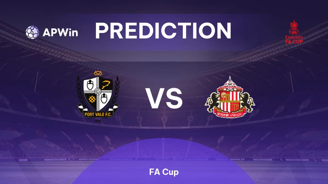 Port Vale vs Sunderland Thumbnail