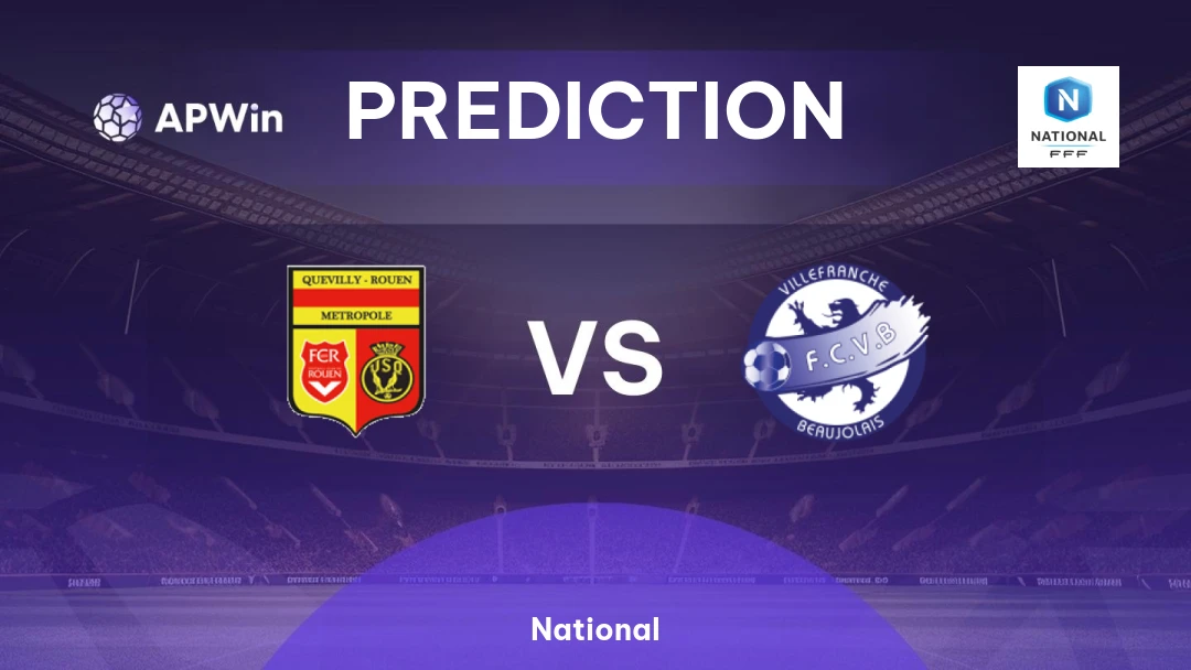 Quevilly Rouen vs Villefranche Thumbnail