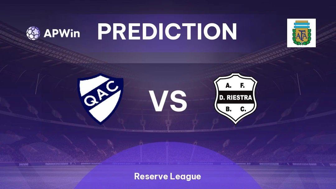 Quilmes Res. vs Deportivo Riestra Res. | Prediction | Reserve League | 02/06