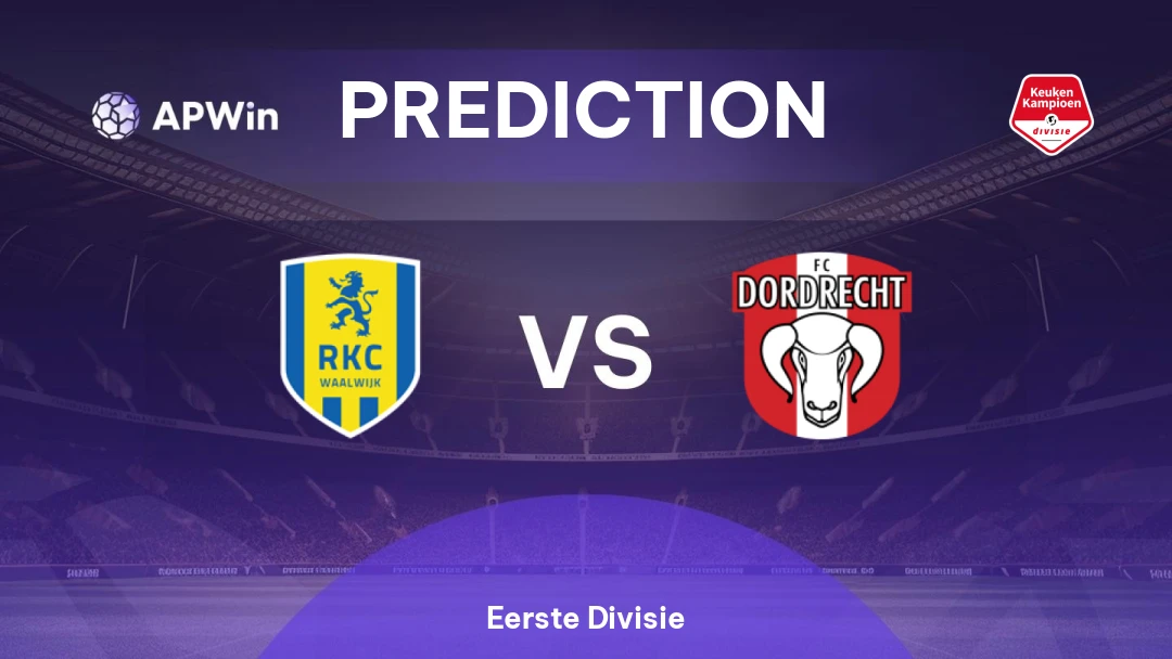 RKC Waalwijk vs Dordrecht Thumbnail