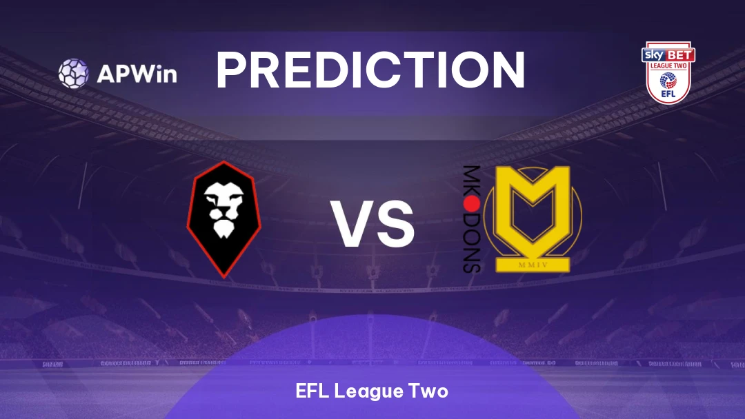 Salford City vs Milton Keynes Dons Thumbnail