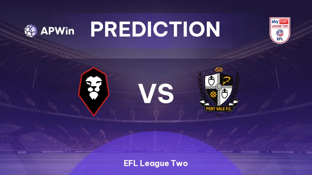 Salford City vs Port Vale Thumbnail