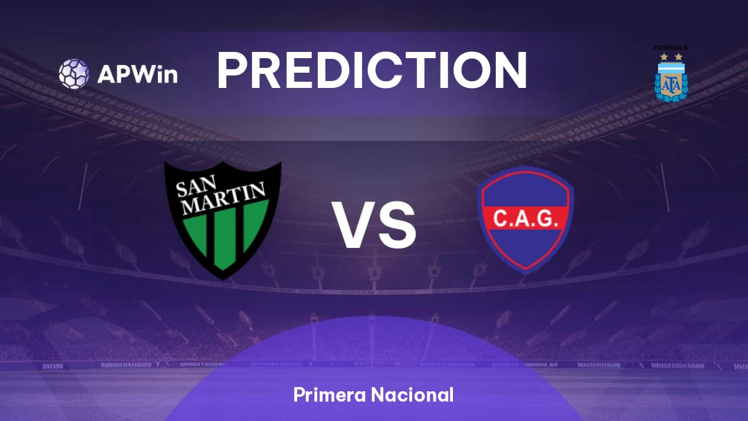 San Martín de San Juan vs Club Atlético Güemes Thumbnail