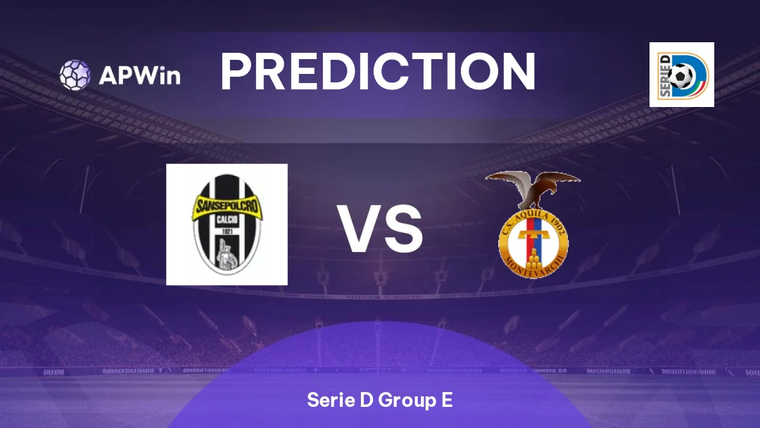 Sansepolcro vs Montevarchi Calcio | Prediction | Serie D Group E | 02/04