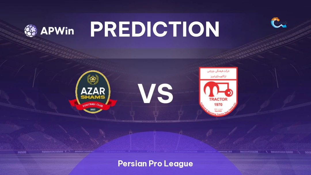 Shams Azar Qazvin vs Tractor Sazi | Prediction | Persian Pro League | 01/09