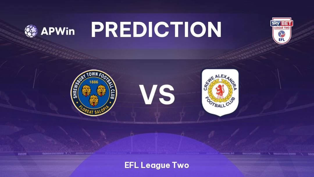 Shrewsbury Town vs Crewe Alexandra Thumbnail