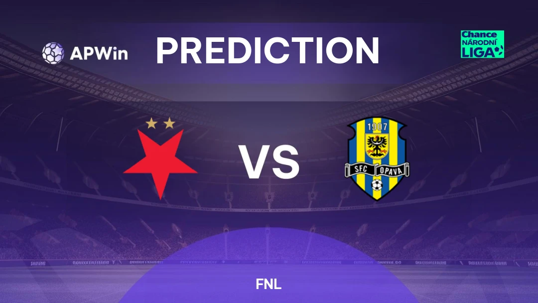 Slavia Praha U21 vs Líšeň | Prediction | FNL | 30/08