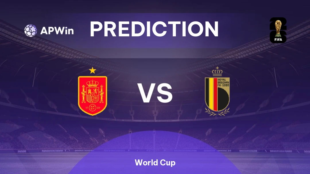 Spain vs Belgium Thumbnail
