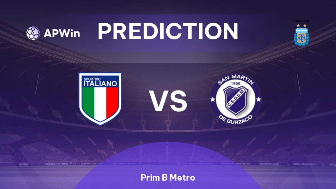 Sportivo Italiano vs San Martín Burzaco Thumbnail