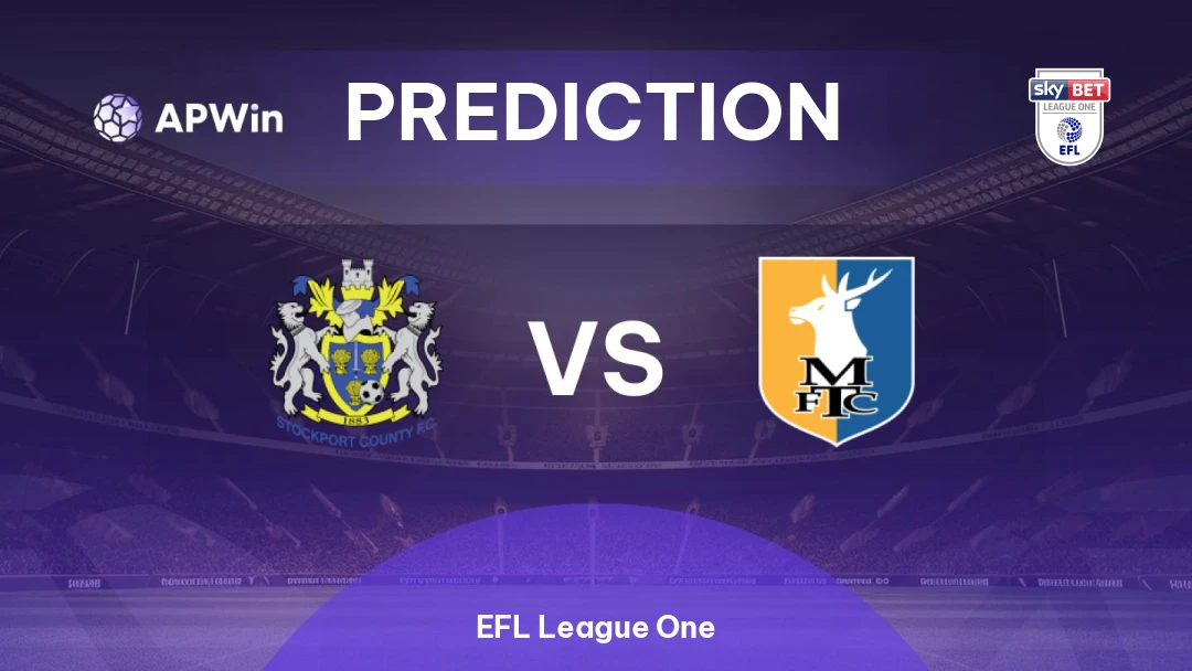 Stockport County vs Mansfield Town Thumbnail