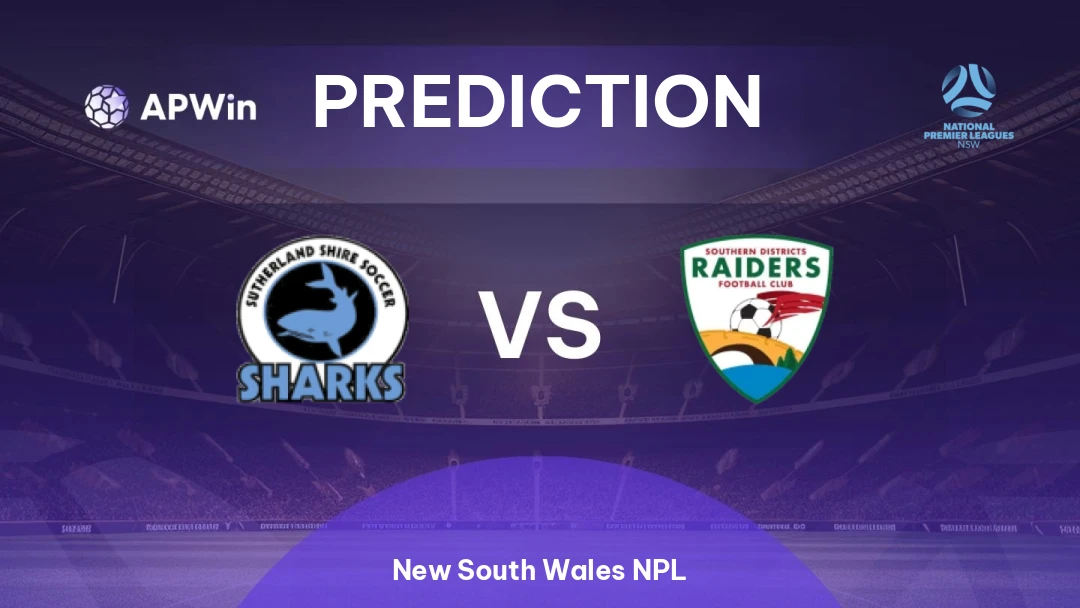 Sutherland Sharks vs SD Raiders | Prediction | New South Wales NPL | 30/08