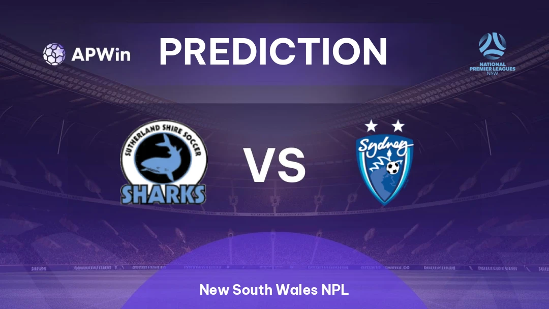 Sutherland Sharks vs Sydney Olympic | Prediction | New South Wales NPL | 18/07