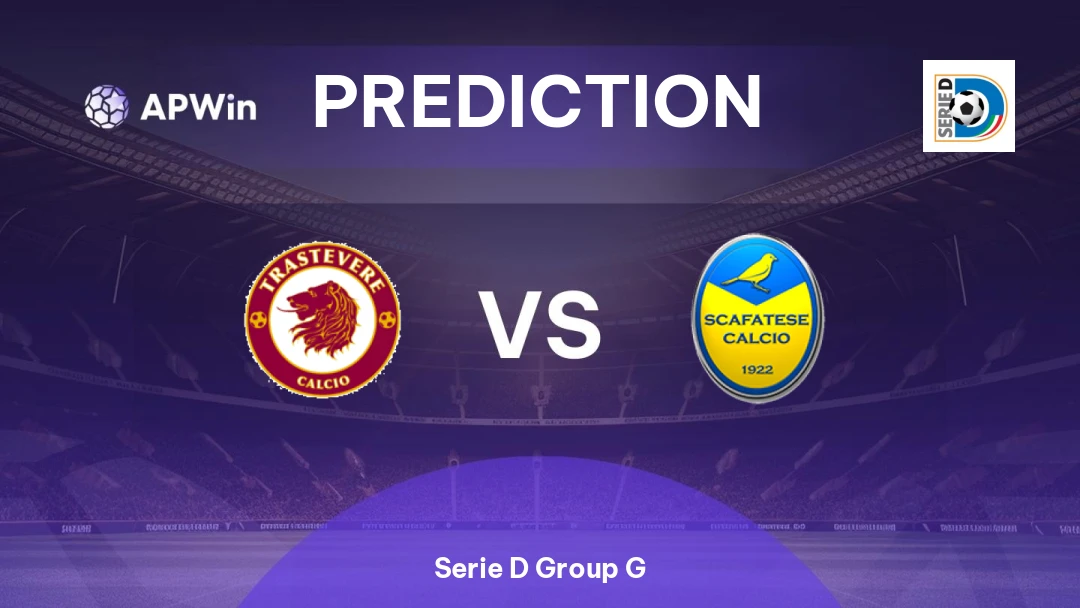 Trastevere vs Scafatese | Prediction | Serie D Group G | 02/04