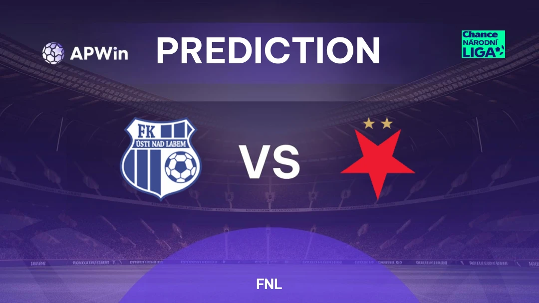 Ústí nad Labem vs Slavia Praha U21 | Prediction | FNL | 04/09
