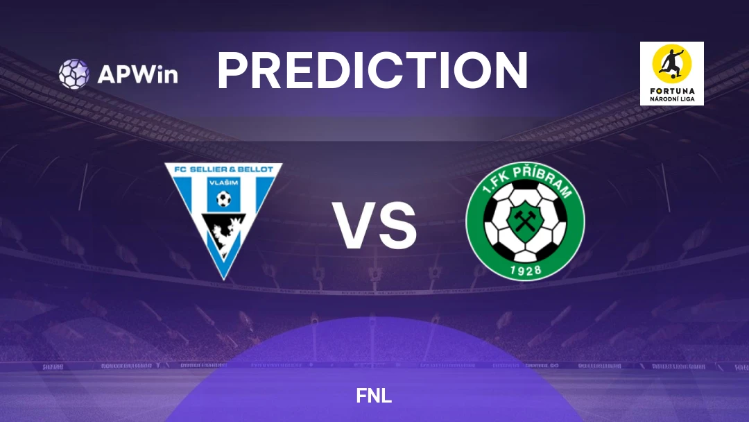 Vlašim vs Příbram | Prediction | FNL | 15/04