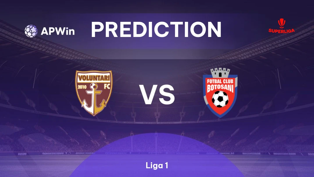 Voluntari vs Botosani | Prediction | Liga 1 | 17/07