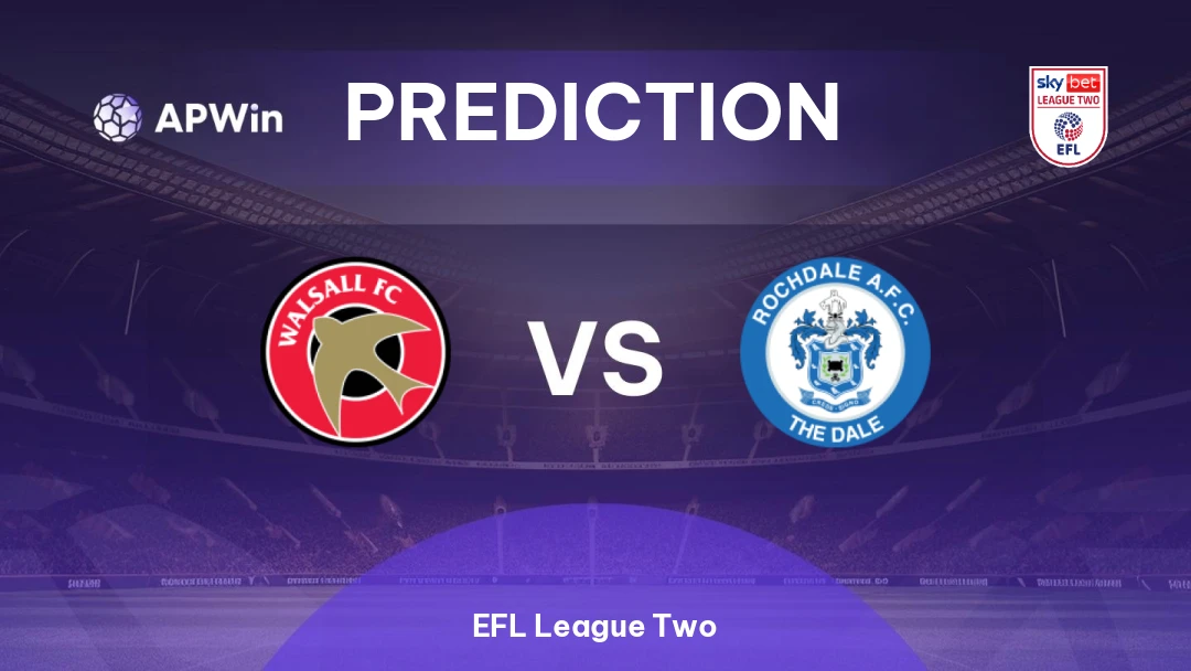 Walsall vs Rochdale Thumbnail