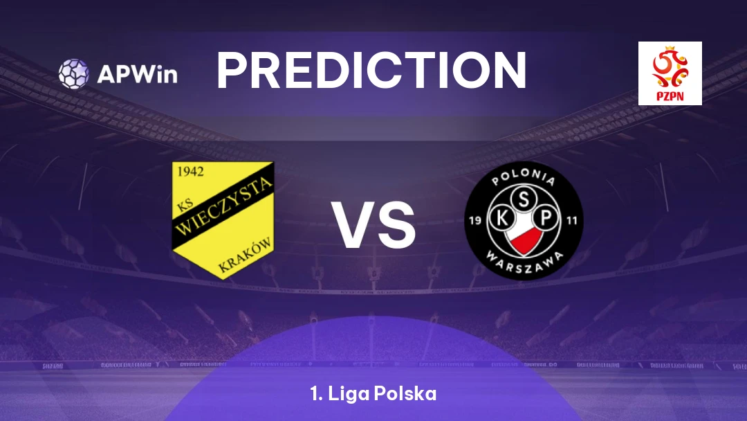 Wieczysta Kraków vs Polonia Warszawa | Prediction | 1. Liga Polska | 02/03