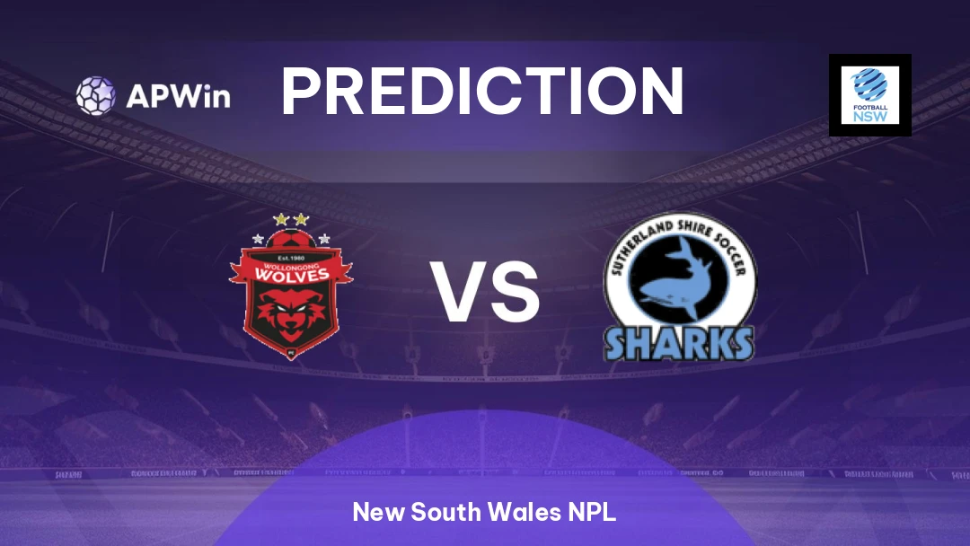 Wollongong Wolves vs Sutherland Sharks | Prediction | New South Wales NPL | 19/04
